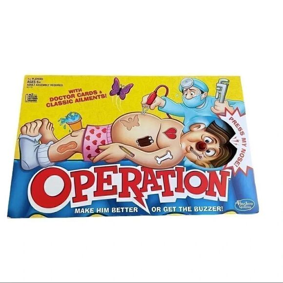 Operation Make Him Feel Better Board Game - Picture 1 of 3